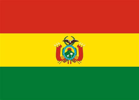 Printable Bolivia Flag